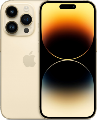 Apple iPhone 14 Pro 128 ГБ золотой iPhone 14 Pro – это флагманский смартфон 2022 года от компании Apple. Модель представлена в четырех вариантах цветов: глубокий фиолетовый (Deep Purple), золотой (Gold), космический черный (Space Black) и серебристый (Silver).