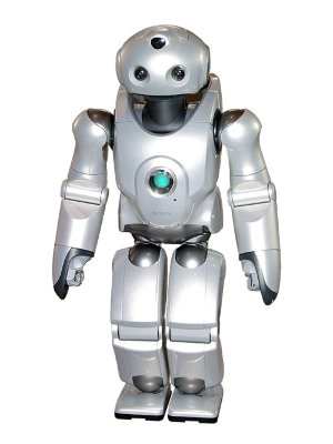 Робот Sony Qrio Робот Sony Qrio​ - это  робот-андроид​, который своими размерами напоминает годовалого ребенка. С ним ваш ребенок будет играть в разные игры, смотреть как он танцует и много другое.