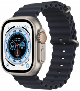 Apple Watch Ultra GPS + Cellular 49 мм корпус из титана, ремешок Ocean «тёмная ночь»