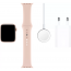 Apple Watch Series 5, 44 мм, корпус из алюминия золотого цвета, спортивный браслет цвета «розовый песок» - Apple Watch Series 5, 44 мм, корпус из алюминия золотого цвета, спортивный браслет цвета «розовый песок»