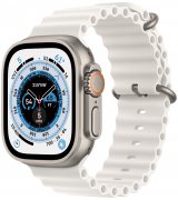 Apple Watch Ultra GPS + Cellular 49 мм корпус из титана, ремешок Ocean белый