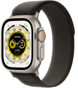 Apple Watch Ultra GPS + Cellular 49 мм корпус из титана, ремешок Trail черный/серый