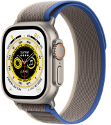 Apple Watch Ultra GPS + Cellular 49 мм корпус из титана, ремешок Trail синий/серый