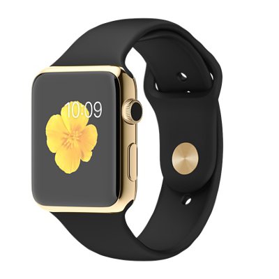 Apple Watch 42mm 18-Karat Yellow Gold Case with Black Sport Band Apple Watch - умные часы, ориентированные на людей, любящих функциональные, но при этом стильные устройства.