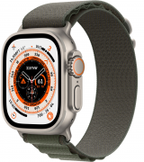 Apple Watch Ultra GPS + Cellular 49 мм корпус из титана, ремешок Alpine зеленый