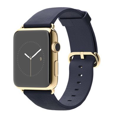 Apple Watch 42mm 18-Karat Yellow Gold Case with Midnight Blue Classic Buckle Apple Watch - умные часы, ориентированные на людей, любящих функциональные, но при этом стильные устройства.