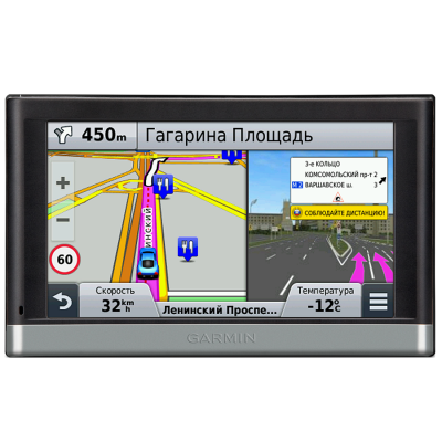 Nuvi 2597 LMT Nuvi 2597 LMT – незаменимый помощник в дороге. Он оснащен ярким дисплеем, ориентация которого выбирается пользователем. Навигатор имеет встроенные карты, которые регулярно обновляются на сайте производителя, они имеют все необходимые объекты (кафе, отели, заправки и т.д.), а благодаря опции «Гармин график» водитель сможет избежать заторов и значительно быстрее добраться до пункта назначения. 