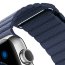 Apple Watch 42mm Stainless Steel Case with Bright Blue Leather Loop - Apple Watch 42mm Stainless Steel Case with Bright Blue Leather Loop