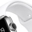 Apple Watch 38mm Stainless Steel Case with White Sport Band - Apple Watch 38mm Stainless Steel Case with White Sport Band