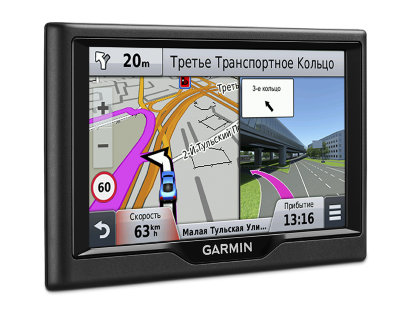 Nuvi 57 LMT Russia  Nuvi 57 LMT Russia – удобный навигатор от известной компании Garmin, который станет незаменим как в долгих поездках, так и в ежедневном использовании. Стильный корпус подойдет для любого салона современного автомобиля, а вся информация отображается на ярком дисплее, который может быть и с горизонтальной, и с вертикальной ориентацией. 