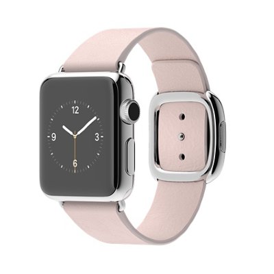 Apple Watch 38mm Stainless Steel Case with Soft Pink Modern Buckle Apple Watch - умные часы, ориентированные на людей, любящих функциональные, но при этом стильные устройства.