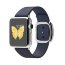 Apple Watch 38mm Stainless Steel Case with Midnight Blue Modern Buckle - Apple Watch 38mm Stainless Steel Case with Midnight Blue Modern Buckle