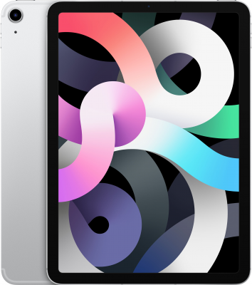 Apple iPad Air (2020) 10,9&quot; Wi-Fi 256 ГБ серебристый Полностью обновленный iPad Air стал еще более универсальным. Он оснащен великолепным дисплеем Liquid Retina 10,9 дюйма с широким цветовым охватом.