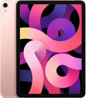 Apple iPad Air (2020) 10,9&quot; Wi-Fi 256 ГБ «розовое золото» Полностью обновленный iPad Air стал еще более универсальным. Он оснащен великолепным дисплеем Liquid Retina 10,9 дюйма с широким цветовым охватом.
