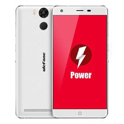 Ulefone Power White ​Ulefone Power ​- это смартфон  с инфракрасным излучателем, который работает на новейшей Android поколения 5.1. Данный смартфон попеременно сразу с двумя сим-картами,