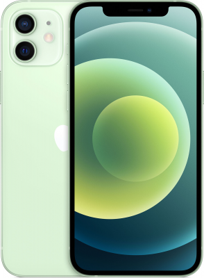 Apple iPhone 12 64 ГБ зеленый Apple iPhone 12 — это один из самых мощных смартфонов 2020 года. Внутри у него находится самое передовое «железо», в то же время его дизайн оценят и те, кто переходит с предыдущих версий, и любители классических iPhone 4 и iPhone 5.