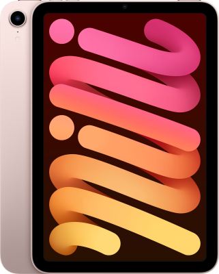 Apple iPad mini (2021) Wi-Fi 64 ГБ розовый iPad mini прекрасен в каждой детали — новый корпус, новый увеличенный дисплей от края до края, узкая рамка и элегантные закруглённые края.
