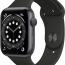 Apple Watch Series 6 GPS 44 мм корпус из алюминия «серый космос» ремешок черный - Apple Watch Series 6 GPS 44 мм корпус из алюминия «серый космос» ремешок черный