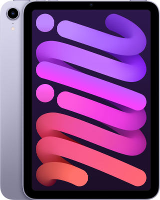 Apple iPad mini (2021) Wi-Fi 256 ГБ фиолетовый iPad mini прекрасен в каждой детали — новый корпус, новый увеличенный дисплей от края до края, узкая рамка и элегантные закруглённые края.
