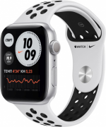Apple Watch Nike Series 6 GPS 40 мм корпус из алюминия серебристый ремешок платиновый
