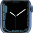Apple Watch Series 7 41 мм корпус из алюминия синий спортивный ремешок «синий омут» - Apple Watch Series 7 41 мм корпус из алюминия синий спортивный ремешок «синий омут»