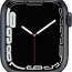 Apple Watch Series 7 41 мм корпус из алюминия «тёмная ночь» спортивный ремешок «тёмная ночь» - Apple Watch Series 7 41 мм корпус из алюминия «тёмная ночь» спортивный ремешок «тёмная ночь»
