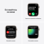 Apple Watch Nike Series 7 45 мм корпус из алюминия «сияющая звезда» спортивный ремешок Nike «чистая платина/чёрный» - Apple Watch Nike Series 7 45 мм корпус из алюминия «сияющая звезда» спортивный ремешок Nike «чистая платина/чёрный»