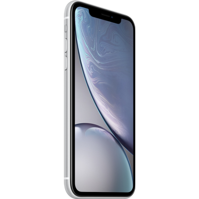 Apple iPhone XR 64 GB White Айфон XR 64ГБ Белый получил инновационный ЖК-дисплей Liquid Retina диагональю 6,1 дюйма. Передовые технологии обеспечивают точную цветопередачу и высокую детализацию изображения. Прочное стекло плотно прилегает к алюминиевому корпусу, что гарантирует надежную защиту от воды.