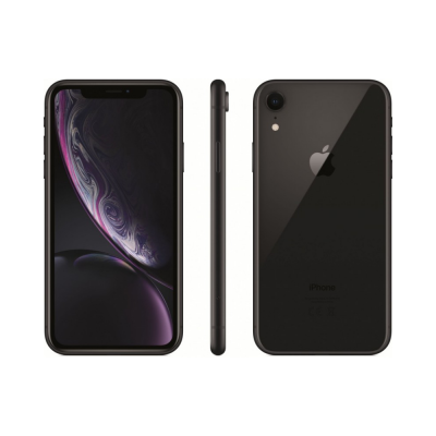 Apple iPhone XR 256 GB Black Айфон XR 256ГБ Чёрный получил инновационный ЖК-дисплей Liquid Retina диагональю 6,1 дюйма. Передовые технологии обеспечивают точную цветопередачу и высокую детализацию изображения. Прочное стекло плотно прилегает к алюминиевому корпусу, что гарантирует надежную защиту от воды.